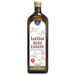 LenVitol olej lniany tłoczony na zimno 1000 ml