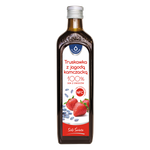 Truskawka z Jagodą Kamczacką, sok z truskawek i jagody kamczackiej, 490 ml