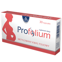 Profolium - aktywny metylowany kwas foliowy, 30 kapsułek